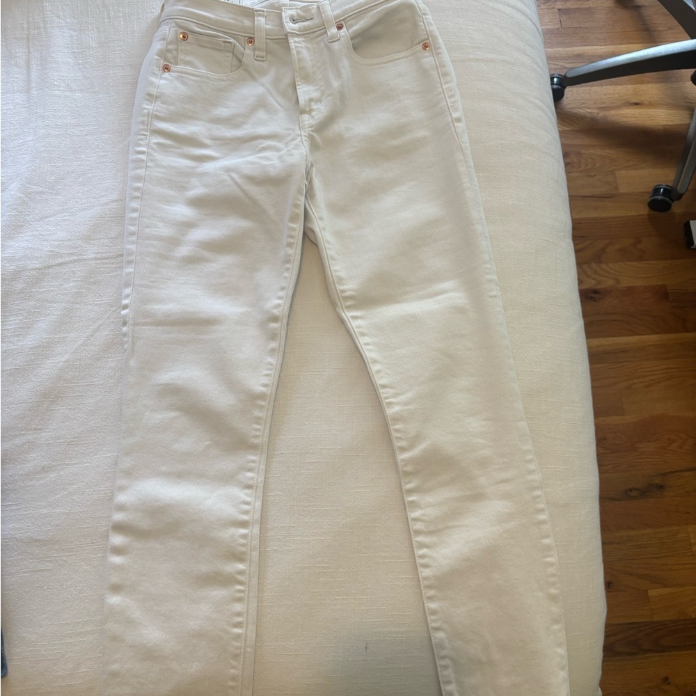 Women's White Jeans